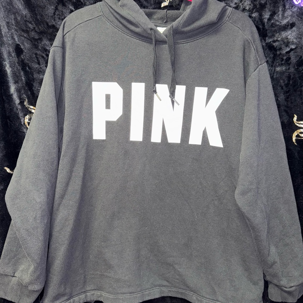 PINK Victoria's Secret Black Hoodie